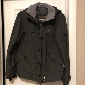 Empyre Winter Jacket Charcoal Grey